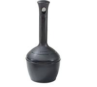 Cenicero de pie de seguridad, con extinción de llamas Justrite, capacidad 15 l