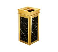 Cenicero De Pie Para Exterior Cenicero Bote de basura al aire libre Ascensor interior Corredor Cenicero Basura Cuadrado Basura Cuadrado (conjunto de dos piezas) Cenicero Para Patio Exterior(B)