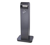 Cenicero De Pie Para Exterior Cenicero de acero inoxidable Al aire libre vertical Cenicero de la basura for fumar el área de fumar Cenicero de la basura Cenicero Para Patio Exterior