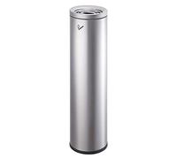 Cenicero De Pie Para Exterior Cenicero de acero inoxidable de basura al aire libre for eliminar el contenedor de cigarrillos de cigarrillo vertical con basura Cenicero Para Patio Exterior(B)