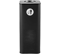 Cenicero De Pie Para Exterior Trash Can Hotel Shopping Mall Office Building Office Business Hall Square Commercial Ashtray Basura Poder Cenicero Para Patio Exterior(Black)
