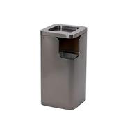 Cenicero De Pie Para Exterior Trash del hotel de acero inoxidable PUEBLO DEL PUEBLO PUEBLO PUEDE VERTICALES CON LA ENTRADA DEL EEXADOR DE ASCTRAY INTERIOR TRASH BIN Cenicero Para Patio Exterior(F)