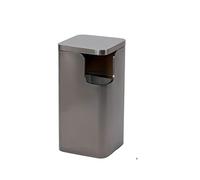 Cenicero De Pie Para Exterior Trash del hotel de acero inoxidable PUEBLO DEL PUEBLO PUEBLO PUEDE VERTICALES CON LA ENTRADA DEL EEXADOR DE ASCTRAY INTERIOR TRASH BIN Cenicero Para Patio Exterior(E)