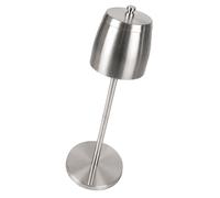 Relaxdays Cenicero de pie acero inox plata