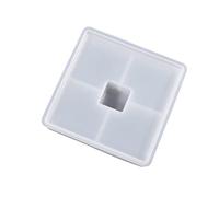 Cenicero de resina resistente al viento con tapa, epoxi de fundición de silicona para decoración del hogar, moldes cuadrados para velas/caramelos/epoxi para hornear/jabón