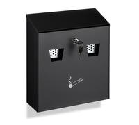 Cenicero exterior 3 litros negro cenicero de pared cenicero colgante 3 L