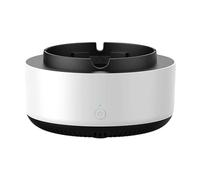 Cenicero inteligente - Purificación de iones negativos | Purificador de aire sin Smókéless para Smòke de segunda mano | Material de polipropileno portátil, funciona con pilas, AA, uso en el coche