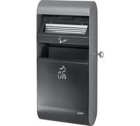 Cenicero mural de diseño Probbax, 3 l, H x A x P 670 x 300 x 140 mm