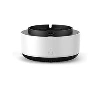 Cenicero purificador de aire, cenicero 2 en 1 sin humo con tecnología de iones negativos, ambientador portátil para el hogar y el coche