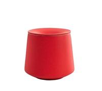 cenicero Solid Color, Lidded Minimalist Home Ashtray Windproof Suitable for Chinese Office Use Ceniceros(Red)