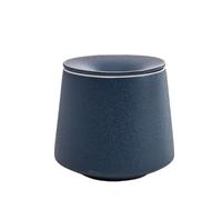 cenicero Solid Color, Lidded Minimalist Home Ashtray Windproof Suitable for Chinese Office Use Ceniceros(Blue)