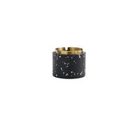 Ceniceros Cenicero de hormigón con Tapa y Tanque Interior de Acero Inoxidable Separable, cenicero a Prueba de Viento for Uso en Interiores y Exteriores Antiolores(9.5 * 8cm)