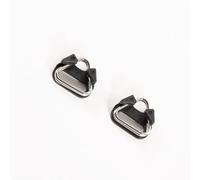 Cenifin 1 par de ojales para cámara anillos correas triángulos ganchos divididos para convertir hebillas de conexión de metal para cámara