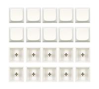 Cenifin 20pcs Gaming Key Caps Durable PBT Teclado XDA Perfil 1U Altura de Personalidad Dye Sub Tapa para Teclado Mecánico PBT XDA Perfil