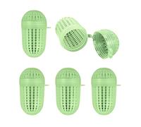 Cenifin 5 Uds. Rizos de pescado jaula de cebo de pesca conectada cesta alimentador Split Tackle natación señuelos de pesca jaula cebo de pescado