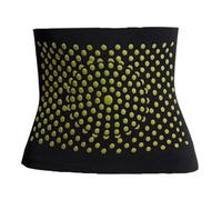 Cenifin Calentador de espalda para hombre y mujer, cinturón lumbar elástico, cintura cálida, soporte para cintura autocalentable, soporte para ajenjo