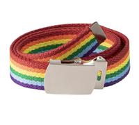Cenifin Cinturón de cintura arco iris para banquete ídolo joyería de disfraces cadena joyería del cuerpo cinturón trenzado para pantalones vaqueros cinturón arco iris, Rainbow Automatic 10, Talla