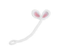 Cenifin Creativo hecho a mano Brote de hoja de punto elegante de ganchillo organizador de cable de esquina Marcador de esquina Práctico accesorio para auriculares hecho a mano ganchillo