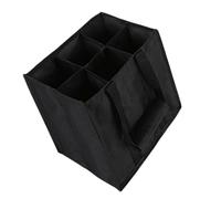 Cenifin Eficiente 6 Botellas de Vino Bolsa de Mano de Uso Fácil de Usar Tela No Acostumbrada Con Compartimentos Seguros Para Fiestas El Transportador De Licores Prácticos No Tejidos Viajar, multicolor
