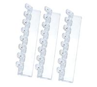 Cenifin Elegante soporte para joyas para montaje en pared, organizador de joyas estable, soporte de pared, soporte para collares para ahorrar espacio, ganchos para colgar