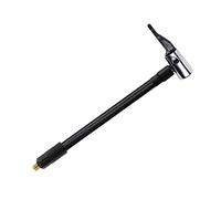 Cenifin Manguera de extensión de bomba, manguera de inflado prolongada, boca hinchable, rosca suave M6, neumáticos de bicicleta, neumáticos de aire, neumáticos de aire, portabrocas de liberación