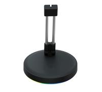 Cenifin Ratón para videojuegos de PC reforzado con metal con clip para gestión de cables y efectos de iluminación dinámica de color, cable de ratón, brazos elásticos