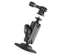 Cenifin Soporte de brazo de metal en ángulo múltiple con base adhesiva de alto rendimiento, capacidad de carga de 4 kg, para fotografía de aventura, equipo de fotografía intercambiable
