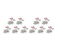 CENMEN 10 alicates con 200 juegos de botones a presión de cobre blanco, herramienta de instalación de hebillas, remaches, botones de ropa para niños