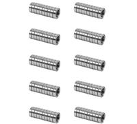 CENMEN 100 piezas de 6700ZZ rodamientos miniatura de pared delgada de doble blindaje utilizados para rodamientos de rueda de impresora 3D