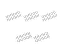 CENMEN 100 unids/lote de abrazaderas de fijación de alambre de escritorio, clips de transparente, abrazaderas de soporte, dispositivo de clip de cable, soporte de clips de cable USB