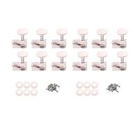 CENMEN 12 cuerdas para guitarra acústica, clavijas de afinación, cabeza de máquina