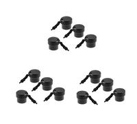 CENMEN 12 tapones de válvula de tanque DIN hembra para buceo, 1ª etapa, tapón antipolvo para esnórquel