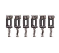 CENMEN 18X Cubierta de Guitarra Roller Tremolo para Accesorios de Guitarra Eléctrica Plata