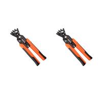 CENMEN 2 alicates pelacables multifuncionales 5 en 1, herramienta de doblado de electricista