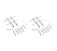 CENMEN 2 llaves inglesas de lente para reparación de anillos de acero inoxidable con tres juegos de destornilladores