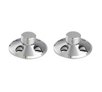 CENMEN 2 soportes estabilizadores de disco balanceados para CD, abrazadera de disco de metal para audio LP, tocadiscos de vinilo, estabilizador de disco de metal, abrazadera de peso HiFi