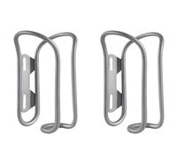 CENMEN 2 soportes huecos para botella de agua de aleación de titanio con tornillos estilo B