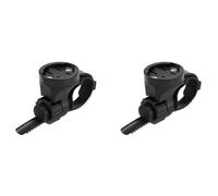 CENMEN 2 soportes para faros delanteros de bicicleta de liberación rápida con hebilla de lámpara LED para accesorios de ciclismo