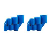 CENMEN 2 tubos de desbarbado de tamaño completo de 1/4 a 1 pulgada y herramienta de medición de profundidad para tubos de cobre, CPVC, PEX, PE-RT, HDPE