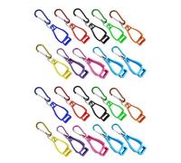 CENMEN 20 guantes multifuncionales con clip para colgar guantes de trabajo, guantes de trabajo, clip de seguridad para guantes al aire libre