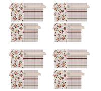 CENMEN 200 bolsas de arpillera floral con cordón, bolsa de regalo de , bolsa de almacenamiento de , bolsas de joyería de 5.5 x 3.9 pulgadas