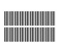 CENMEN 200 rodamientos de bolas radiales métricos de metal sellados de goma en miniatura modelo 607ZZ 7 x 19 x 6 mm