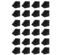 CENMEN 24 Piezas Paneles AcúSticos Aislamiento AcúStico Espuma Azulejos AcúSticos Estudio Espuma Sonido Wedges 12 X 12 X 24 cm