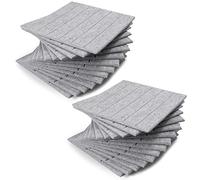 CENMEN 24 unidades de paneles absorbentes de sonido, almohadillas de aislamiento acústico, aislamiento de graves, decoración de pared y tratamiento acústico