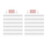 CENMEN 240 Unidades de Botella Pulverizadora de 3 Ml, Embalaje CosméTico PequeñO, Atomizador, de Perfume, Contenedor de LíQuido en Aerosol Atomizador para Viajes