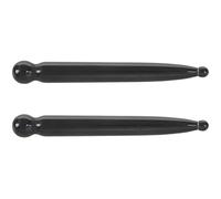 CENMEN 2X Herramienta de de reflexologia masaje de pies tailandes relajacion tradicional negro