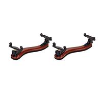 CENMEN 2X Soporte de hombro Violín Profesional 3/4 4/4 Soporte de hombro Violín de madera de arce ajustable Accesorios de piezas de violín