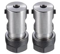 CENMEN 2X Soporte Herramienta de portabrocas de varilla recta 35mm CNC Extensión de trabajo de metal Fresado C16-ER11-35L 5mm Reemplazo de tuerca