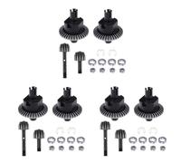 CENMEN 3 diferenciales delanteros y traseros y kit de engranajes para Redcat Volcano 94123 94107 94111 94118 94166 1/10 piezas de actualización de coche RC