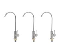 CENMEN 3 grifos de filtro de agua potable directa de acero inoxidable 304, sistema de purificación de ósmosis inversa, cocina Torneira